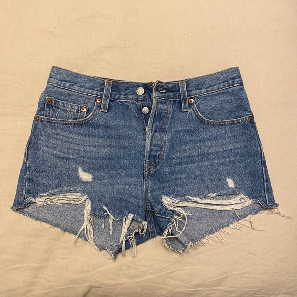 Levi's Pants - Levi’s 501 Cut Off Jean Shorts